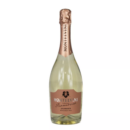 Bouteille de pétillant italien